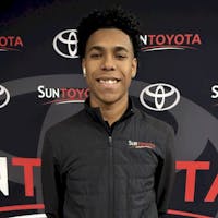 Jacob Egalite at Sun Toyota