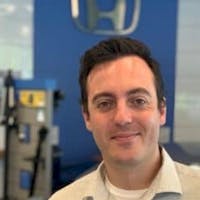 Julian Barona at Ide Honda