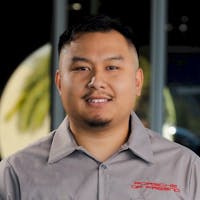 Andy Chansombath at Porsche Fresno