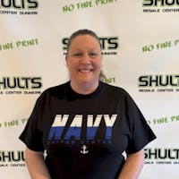 Rebecca Long at Shults Resale Center of Dunkirk