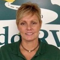Tina Dew at Dodd RV of the Peninsula