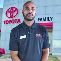 Faheem Darville at Family Toyota of Arlington