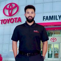 Romel Howlader at Family Toyota of Arlington