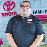 Christian DeLeon at Family Toyota of Arlington