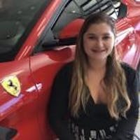 Liana D'Alessandro at Ferrari of San Francisco