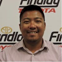 Gerry Legaspi at Findlay Toyota