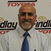 Mo Rezaei at Findlay Toyota