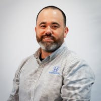Franky Asquerra at Precision Honda