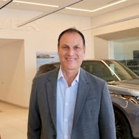 Kevin Soufi at Jaguar Land Rover Santa Monica