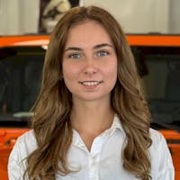 Anna Gunina at Castle Chrysler Dodge Jeep Ram