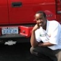 Sam Saunders at Jeff Gordon Chevrolet