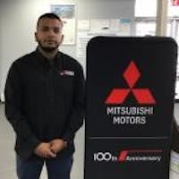 Dewan Arefin at Brooklyn Mitsubishi