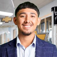 Angel Garibay at Mac Haik Chevrolet
