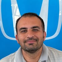 Navid Asadi at Manly Honda