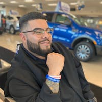 Marco Saldana at Arlington Heights Ford