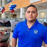 Marco Cardoza at Mossy Nissan